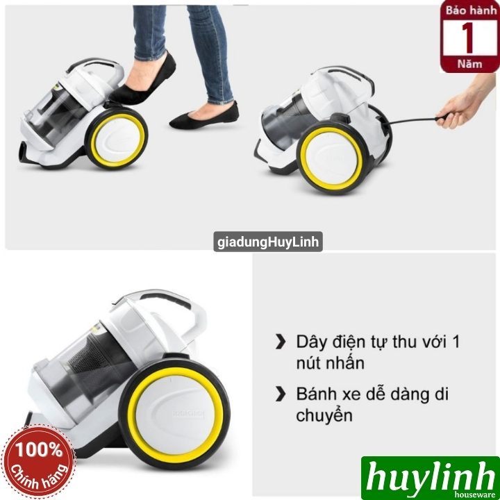 Máy hút bụi Karcher VC3 Plus - 1.198-127.0 5