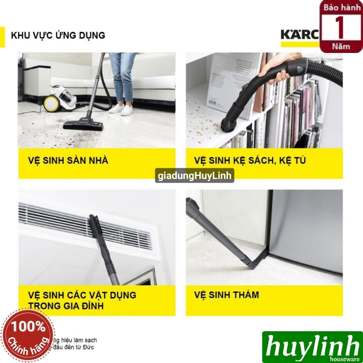 Máy hút bụi Karcher VC3 Plus - 1.198-127.0 6
