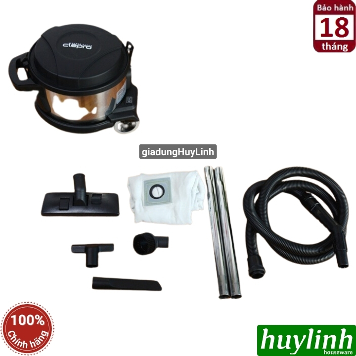 Máy hút bụi công nghiệp Clepro CP-101 4