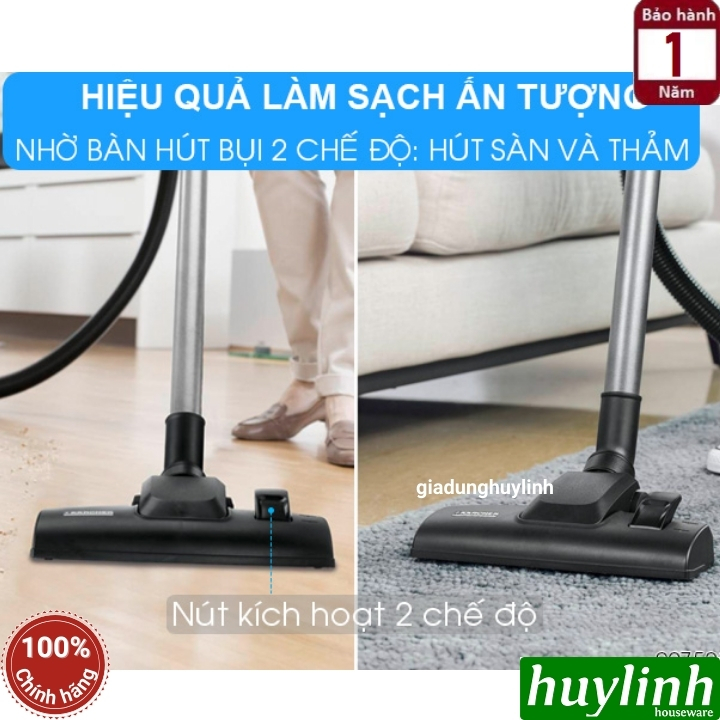 Máy hút bụi Karcher VC2 *KAP - 1100W - 2.8 lít 7