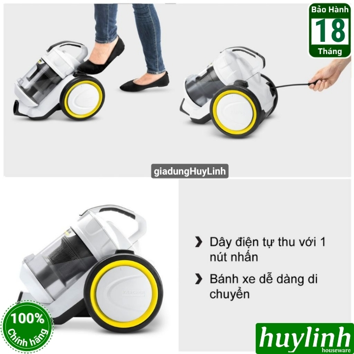 Máy hút bụi Karcher VC3 Plus - 1.198-127.0 5