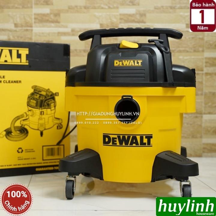 Máy hút bụi 3 chức năng Dewalt DXV23P – 23 lít - Hút bụi khô - Ướt - Thổi bụi 4