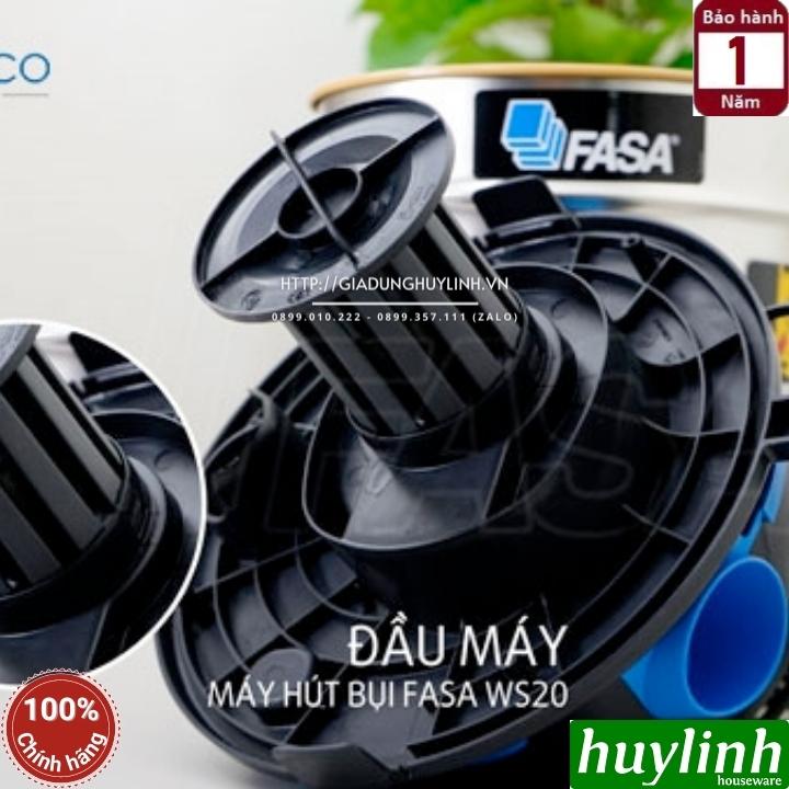 Máy hút bụi 3 chức năng Fasa WS20 - Dung tích 20 lít - Made in Italy 6