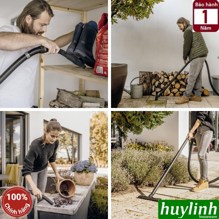 Máy hút bụi khô ướt Karcher WD 3 V-17/4/20 7