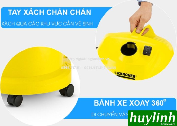 Máy hút bụi khô và ướt Karcher WD2 Cartridge - Tặng kèm bộ 5 túi lọc bụi trị giá 290.000 7