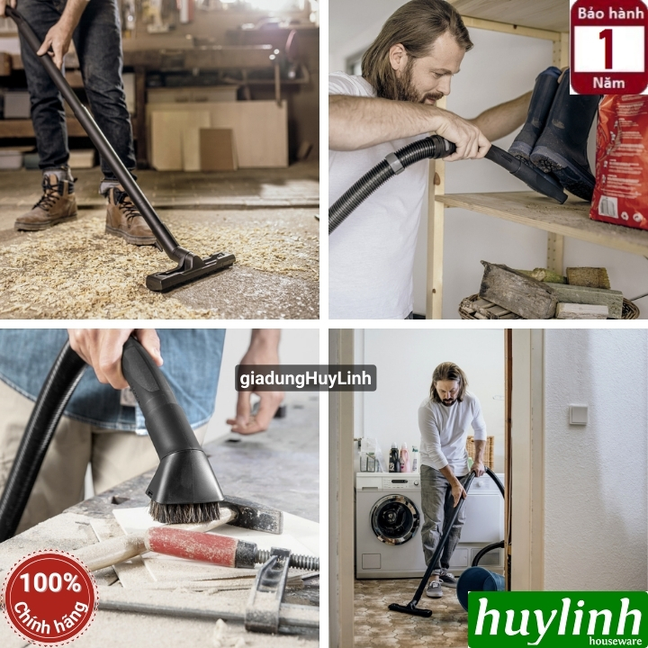 Máy hút bụi khô và ướt Karcher WD3 P V Workshop 4