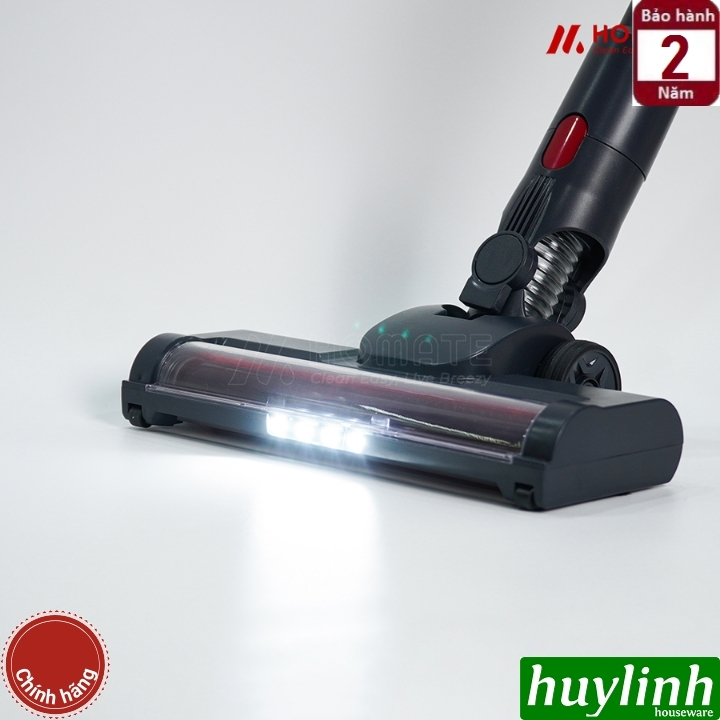 Máy hút bụi không dây dùng pin Homate M250D - 250W - pin 2200mAh 6
