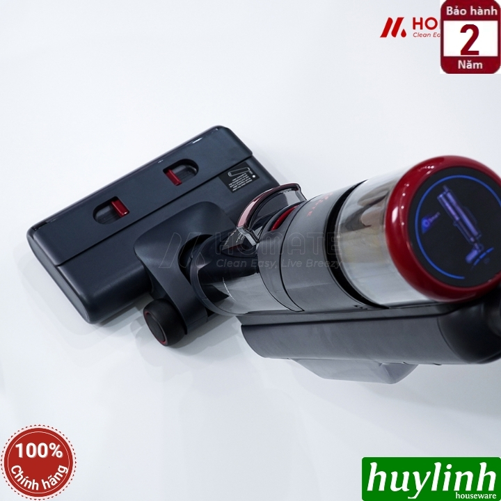 Máy hút bụi lau nhà không dây dùng pin Homate M250DW - 250W - pin 3000mAh 2