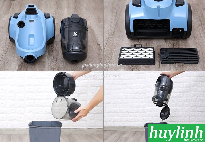 Máy hút bụi Electrolux EC31-2BB - 1800W 4