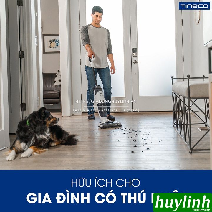 Máy hút bụi lau sàn dùng pin Tineco iFloor 2 3