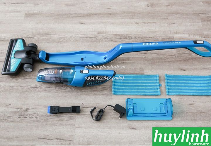 Máy hút bụi lau sàn 3 trong 1 Philips FC6404 – 18V 3