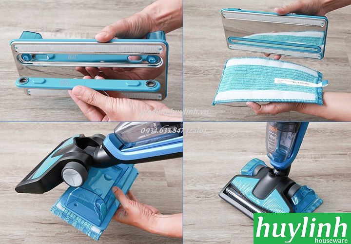 Máy hút bụi lau sàn 3 trong 1 Philips FC6404 – 18V 7