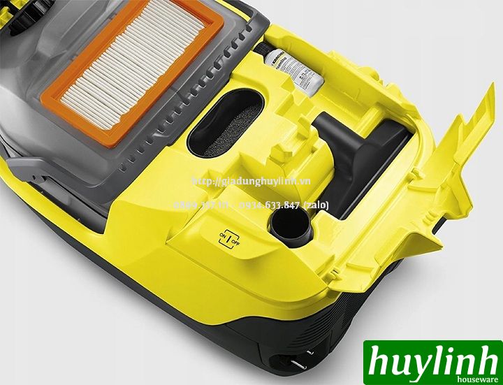 Máy hút bụi cao cấp Karcher DS6 - Lọc bằng nước - Made in Châu Âu 4