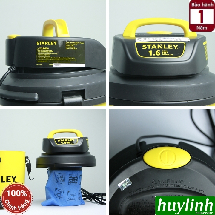 Máy hút bụi khô và ướt Stanley SL19128PA 5
