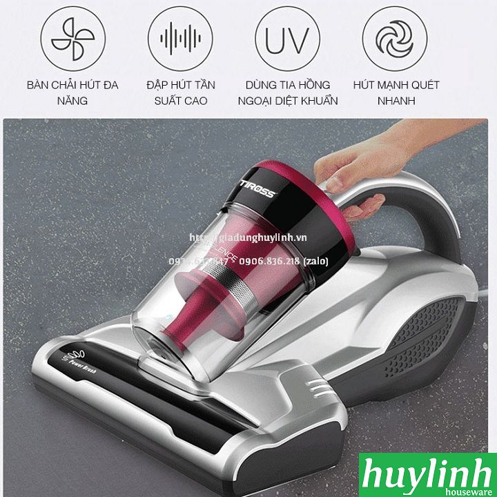 Máy hút bụi trên giường, sofa Tiross TS9305 3