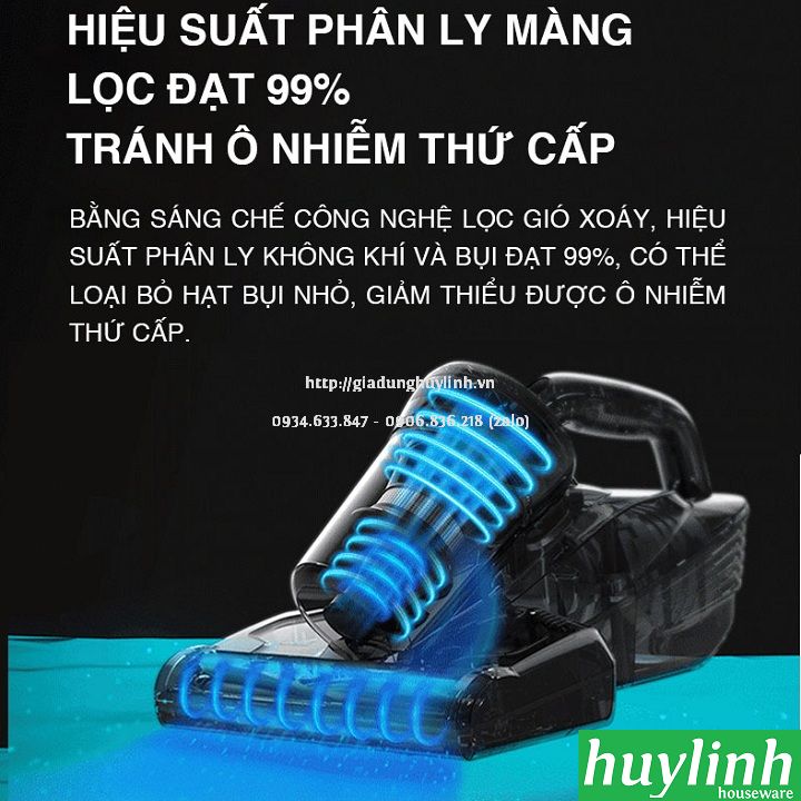 Máy hút bụi trên giường, sofa Tiross TS9305 7