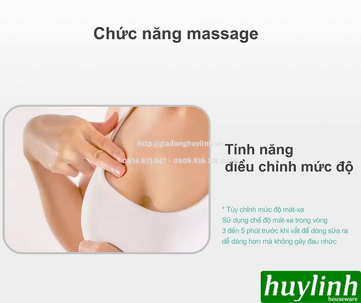 Máy hút sữa điện đôi Cimilre S3 - Made in Hàn Quốc 5