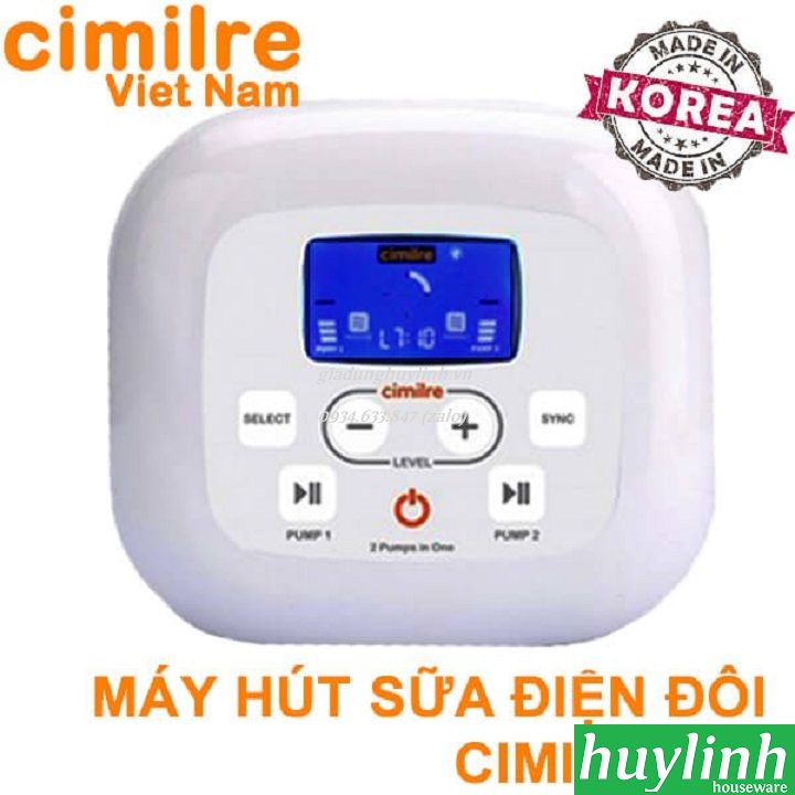Máy hút sữa điện đôi Cimilre S5 - Hàn Quốc 4