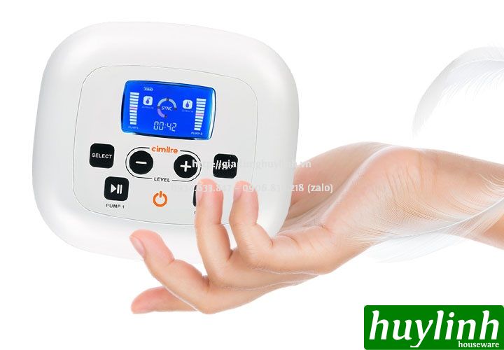 Máy hút sữa điện đôi độc lập Cimilre S5 Plus - Made in Hàn Quốc 4