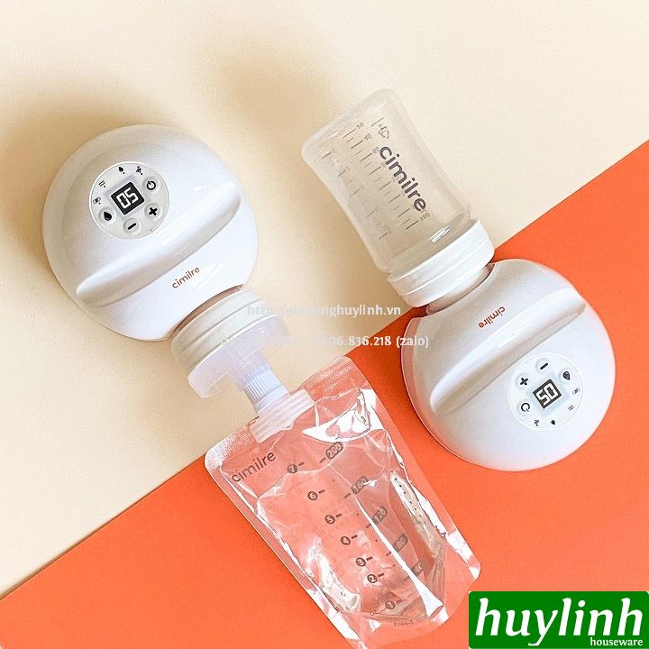 Máy hút sữa điện không dây Cimilre Free T - Made in Hàn Quốc 3
