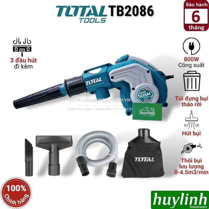 Máy thổi - hút bụi Total TB2086 - 800W