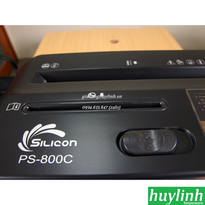 Máy hủy tài liệu Silicon PS-800CN 6