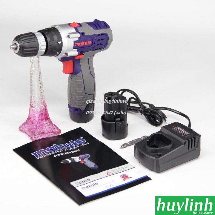 Máy khoan pin Makute CD006 - 12V - giadunghuylinh.vn 2