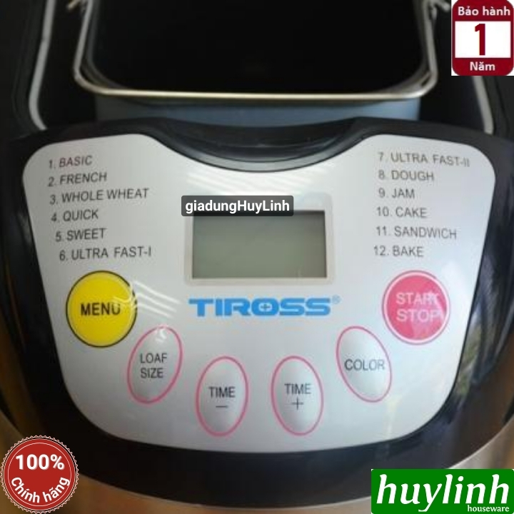 Máy làm bánh mì Tiross TS821 4