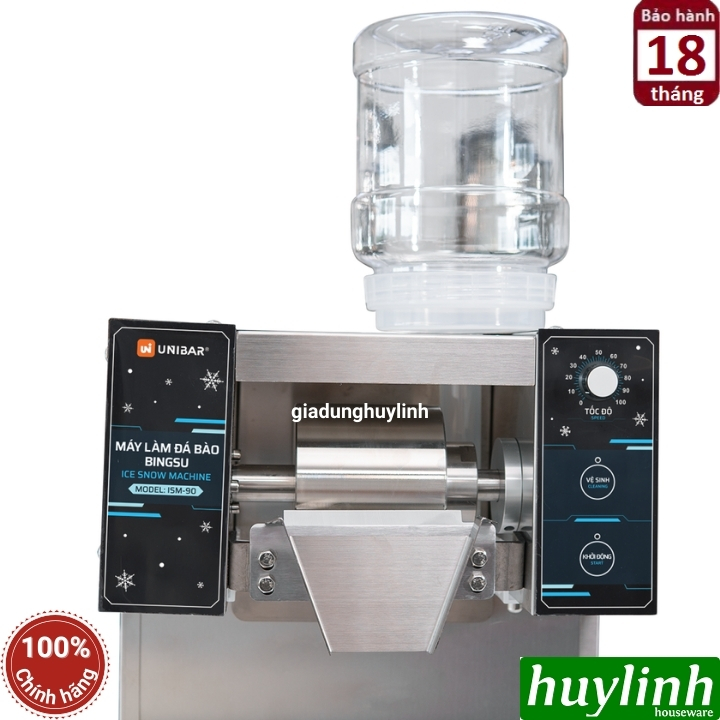 Máy làm đá bào Bingsu Hàn Quốc Unibar ISM-90 2
