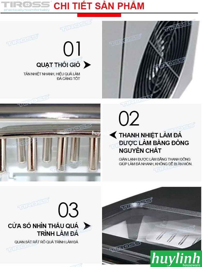 máy làm đá viên ts9351-4