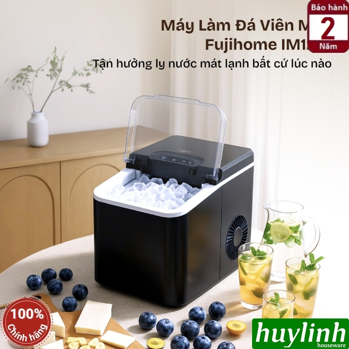 Máy làm đá viên gia đình Fujihome IM1218