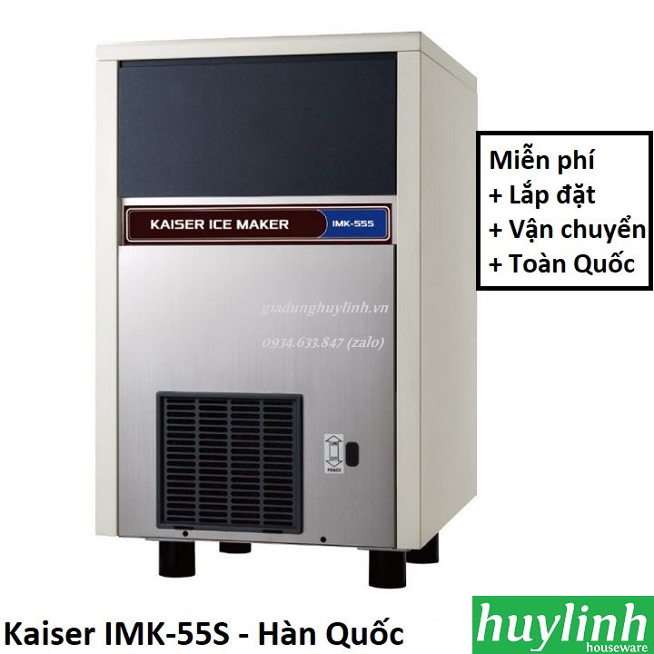 Máy làm đá viên Kaiser IMK-55S - Hàn Quốc