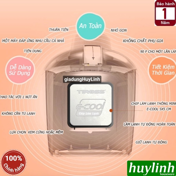 Máy làm kem Tiross TS9090 2