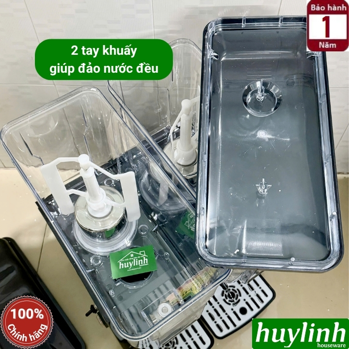 Máy làm lạnh nước uống 2 ngăn dung tích 16 lít 4
