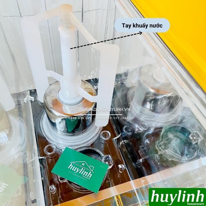 Máy làm lạnh đồ uống 2 ngăn dạng khuấy DN325 4