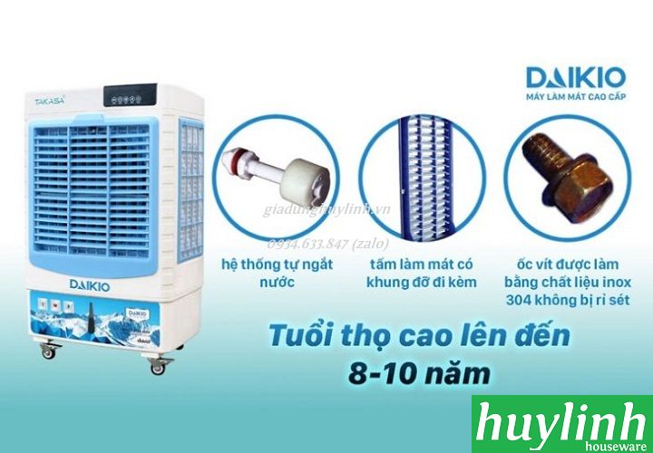 Máy làm mát Daikio DK-4500D (DKA-04500D) - giadunghuylinh.vn 5