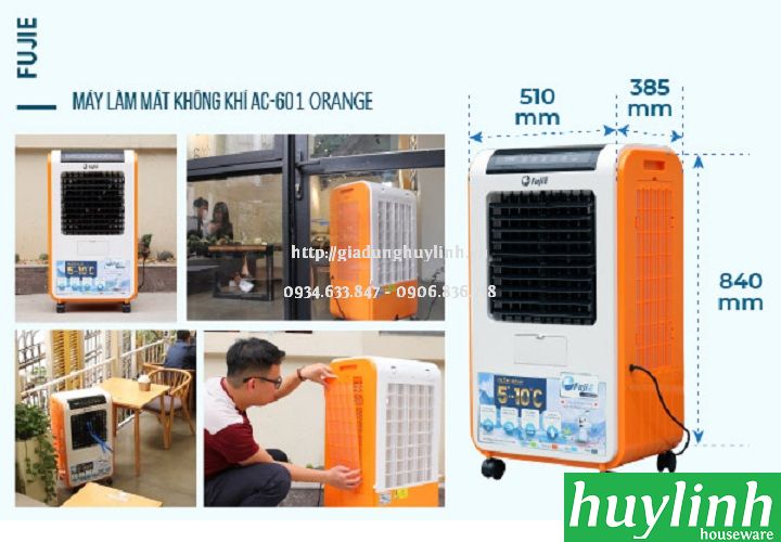 Máy làm mát không khí Fujie AC-601 - 20m2 3