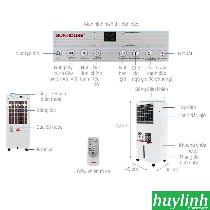 máy làm mát sunhouse shd7721 2