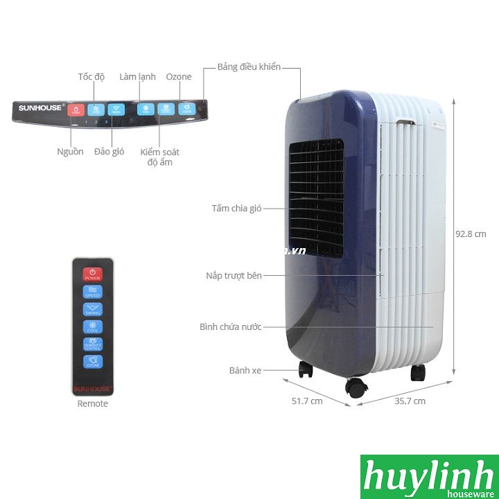 máy làm mát sunhouse shd7725 2