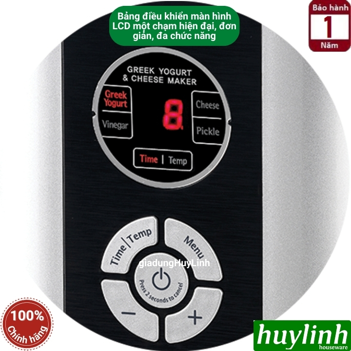 Máy làm sữa chua và phô mai Kuvings KGC-712CB - Made in Hàn Quốc 7