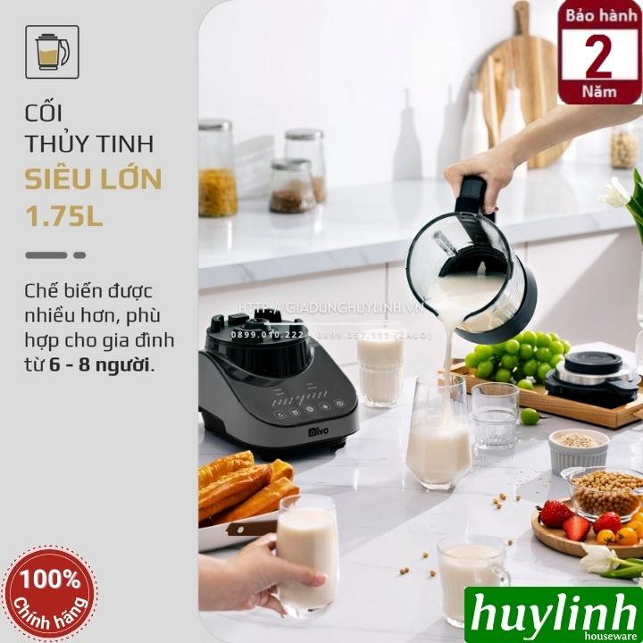 Máy xay nấu sữa hạt đa năng Olivo CB20 - 1.75 lít - 2 Cối 2