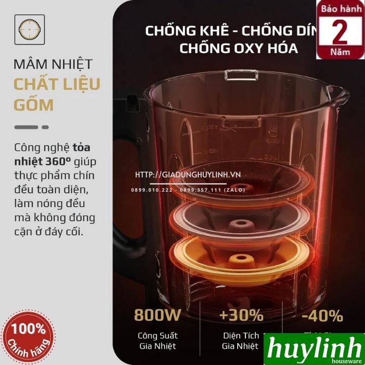 Máy xay nấu sữa hạt đa năng Olivo CB20 - 1.75 lít - 2 Cối 4