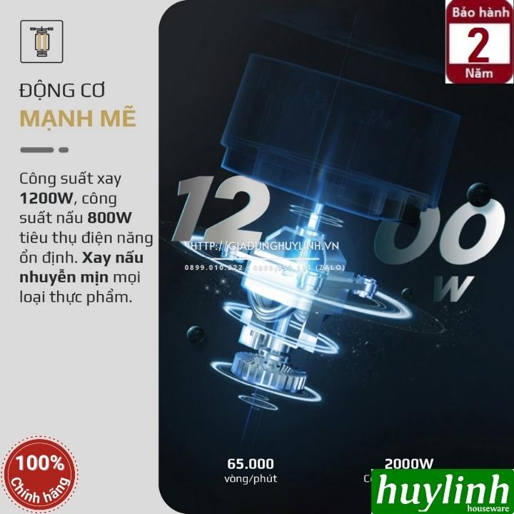 Máy xay nấu sữa hạt đa năng Olivo CB20 - 1.75 lít - 2 Cối 8