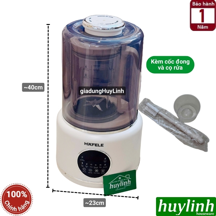 Máy xay nấu sữa hạt Hafele HS-B151NW – 535.43.485 2