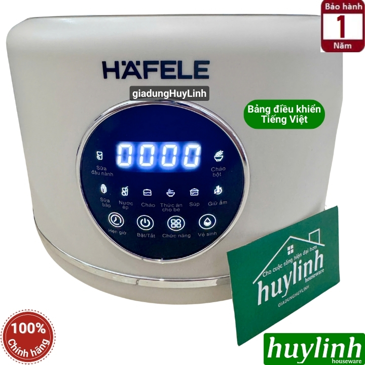 Máy xay nấu sữa hạt Hafele HS-B151NW – 535.43.485 3