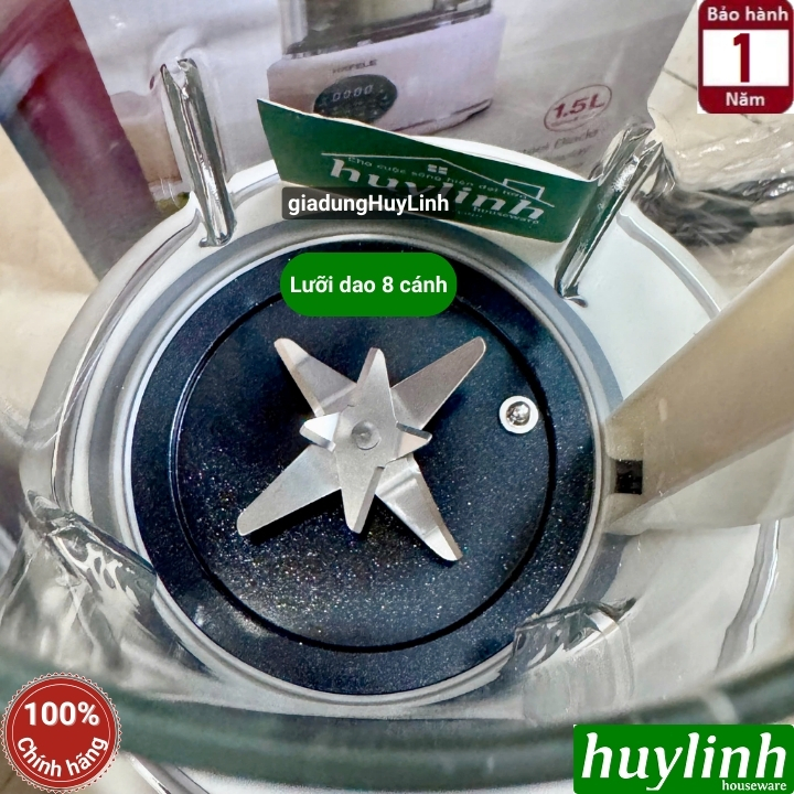 Máy xay nấu sữa hạt Hafele HS-B151NW – 535.43.485 4