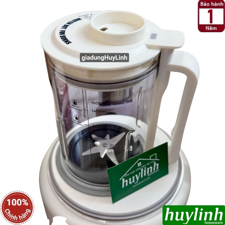 Máy xay nấu sữa hạt Hafele HS-B151NW – 535.43.485 5