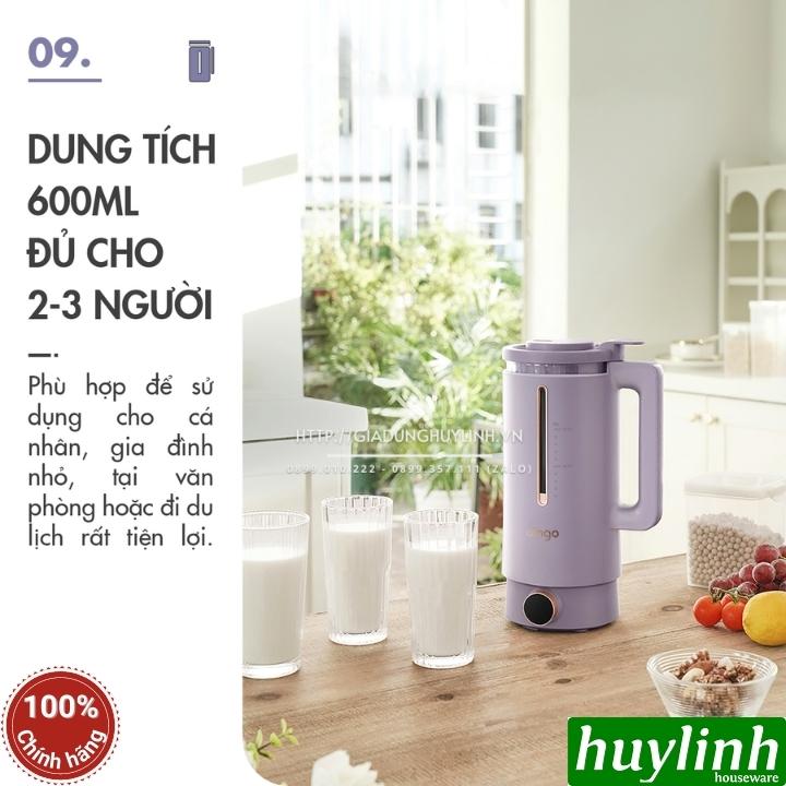 Máy xay nấu sữa hạt mini Dingo DCB500 - 600ml - Đa chức năng 9