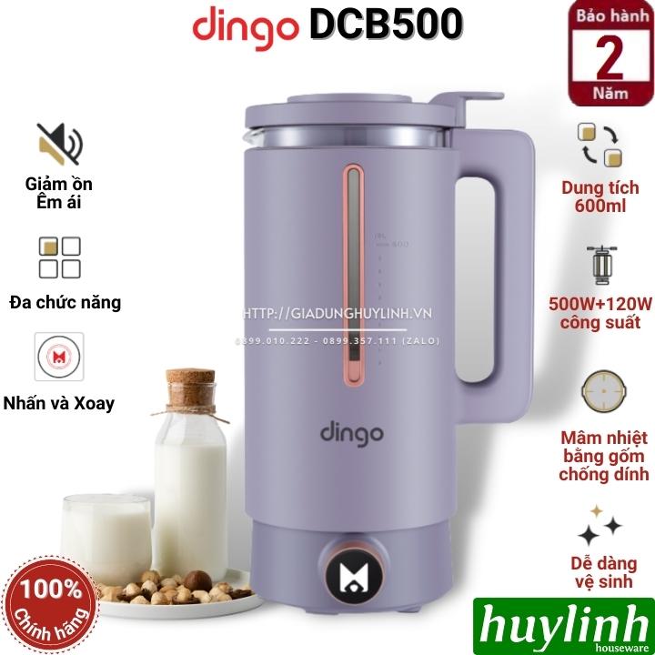 Máy xay nấu sữa hạt mini Dingo DCB500 - 600ml - Đa chức năng