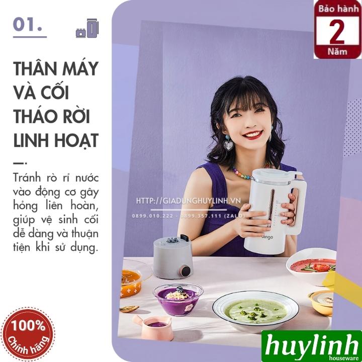 Máy xay nấu sữa hạt mini Dingo DCB500 - 600ml - Đa chức năng 3